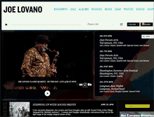 Tablet Screenshot of joelovano.com